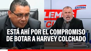 🔴🔵Nicolás Lúcar arremete contra ministro Santiváñez: Solo está ahí por botar a Harvey Colchado