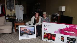 UNBOXING our Black Friday DOORBUSTER!!! Toshiba 55\