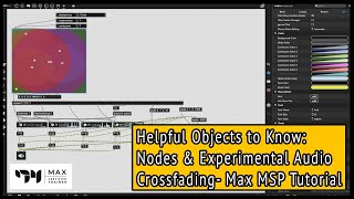 Nodes - Experimental Audio Crossfading Patch - Helpful Objects to Know - Max MSP Tutorial