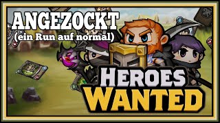 Einblick nach 25 h: Heroes Wanted (Gameplay, Lets Play Test Critic Steam angezockt, Card, Cardgame)