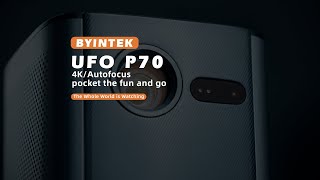 🔥BYINTEK P70 Projector-pocket the fun and go