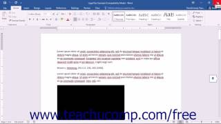 Word 2016 Tutorial Closing Documents Microsoft Training