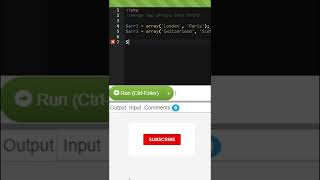 Merge two arrays in PHP #shorts #php #programming #coding #codingwithpeace #arraymerge