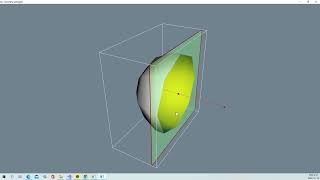 VTK Example - ImplicitPlaneWidget2 - Cxx