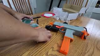 Gel Ball Blaster Uzi with 40000 Water Gel Balls Review, fun fun fun