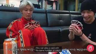 {ENG SUB} stray kids | Felix and Bangchan playing uno