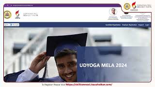 Steps of Employer Registration for Mega Udyoga Mela -2024