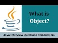 What is an object in Java | Java Interview Question