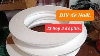 DIY de Noël. Et hop trois SUBLIMES créations.