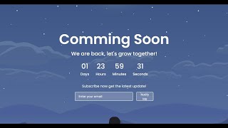 Build a Countdown Timer | Javascript Tutorial