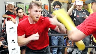 CANELO ALVAREZ - FULL WORKOUT FOR GENNADY GOLOVKIN 3 FIGHT - LOOKS IN CRAZY SHAPE AHEAD OF FIGHT