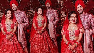 Finally Neha Kakkar And Rohanpreet Singh SHARE Officially WEDDING Pictures 😍  #NehudaVyah #nehupreet