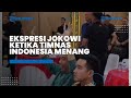 Nobar Final Indonesia Vs Thailand Bareng Gibran dan Paspampres, Begini Ekspresi Kegembiraan Jokowi