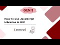 OIC Gen3 | How to use JavaScript Libraries in OIC | Oracle Integration Cloud