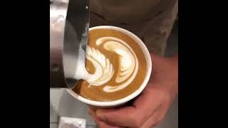 Wing Swan Latte art