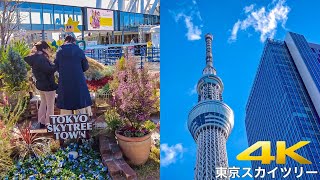 【4K/60fps】Japan - Tokyo Skytree Town Walking Tour