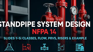 Standpipe System Design for Fire Protection Engineers NFPA 14,SBC Fire Codes: Learn Class I,II&III