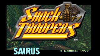 Longplay Casual - Shock Troopers (Neo Geo) HD 1997