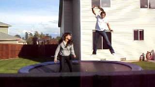 Trampoline hump.