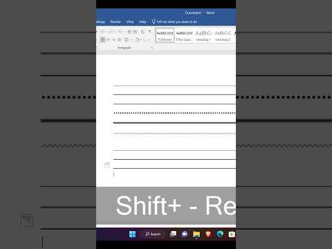 How to Insert a Horizontal Line in Microsoft Word – Step by Step Tutorial