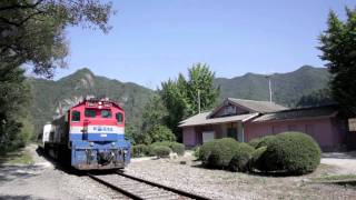 정선선 선평역 무궁화호 정차 Seonpyeong Station, Mugunghwa Train [Korea Train] 2011