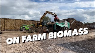 DAY 884 ON FARM BIOMASS WALK AROUND \u0026 GAS BOARD ON ANOTHER PLANET #OLLYBLOGS  #AnswerAsAPercent