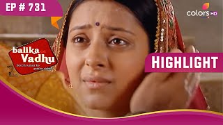 Anandi का दृढ़ निर्णय | Balika Vadhu | बालिका वधू | Highlight | Ep. 731