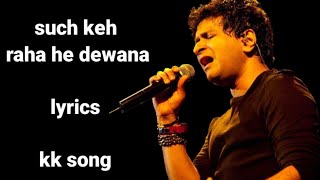 Sach Keh Raha Hai Deewana Full Song| KK | Rehnaa Hai Terre Dil Mein | R. Madhavan,Diya Mirza