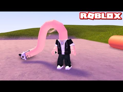 Uzun Kafalı Adam Olduk Panda Ile Roblox Human Giraffe - 
