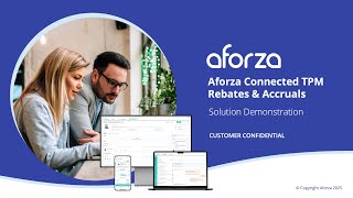 Aforza TPM Rebates \u0026 Accruals