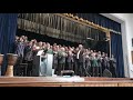 Joint Concert with Cenestra singing Shosholoza