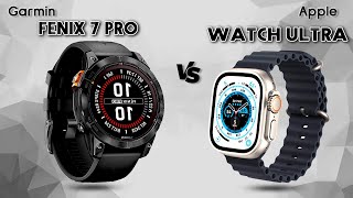 Garmin Fenix 7 Pro vs Apple Watch Ultra: Which Offers the Best Features for Athletes?