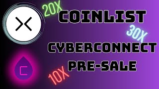 CyberConnect Pre-Sale | CyberConnect Token News | CyberConnect Coinlist |Crypto News |Crypto Presale