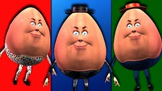 Humpty Dumpty Nursery Rhyme | 3D Animation English Rhymes for children