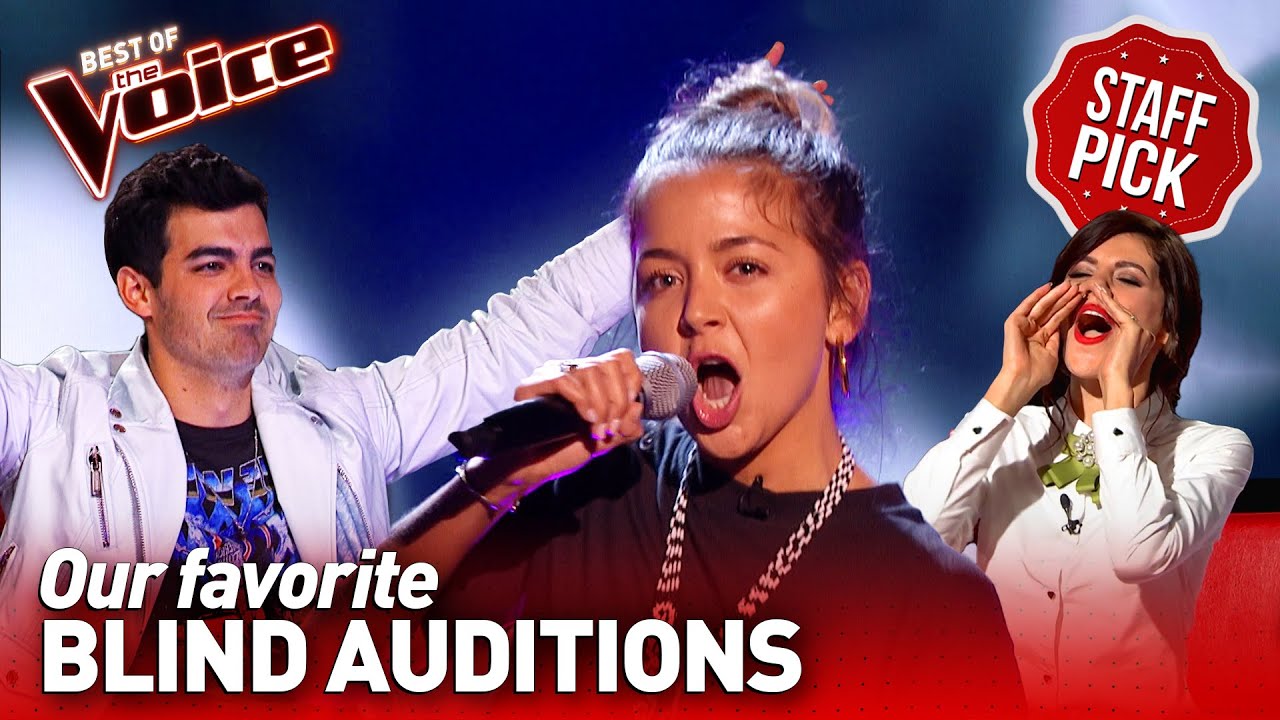 Our Favorite Blind Auditions Of The Voice Top 10 Youtube