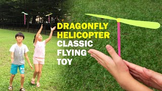 Dragonfly Helicopter Classic Flying Toy... Fun Time With Toys Wonderland