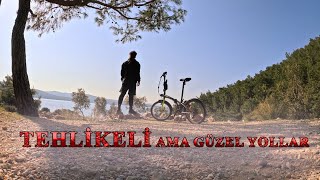 MUĞLA'NIN EN GÜZEL KIYI ŞERİDİNDE KATLANIR BİSİKLETLE 42 KM GİTTİM