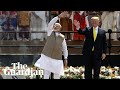 Trump sings Modi's praises at massive rally in India