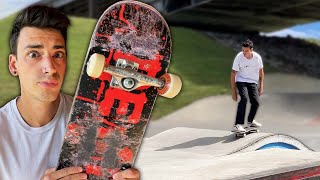 SKATING A ROLLERCOASTER SKATEPARK!