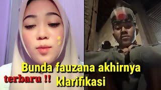 Bunda fauzana akhirnya klarifikasi atas batalnya acara konser disurabaya.