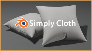 「Simply Cloth」使い方＆レビュー！めんどうなクロスシミュレーションの設定を、支援してくれるAdd-on！【Blenderアドオン特集14】