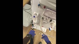 B Braun Dialysis Machine Set Up Incenter Hemodialysis