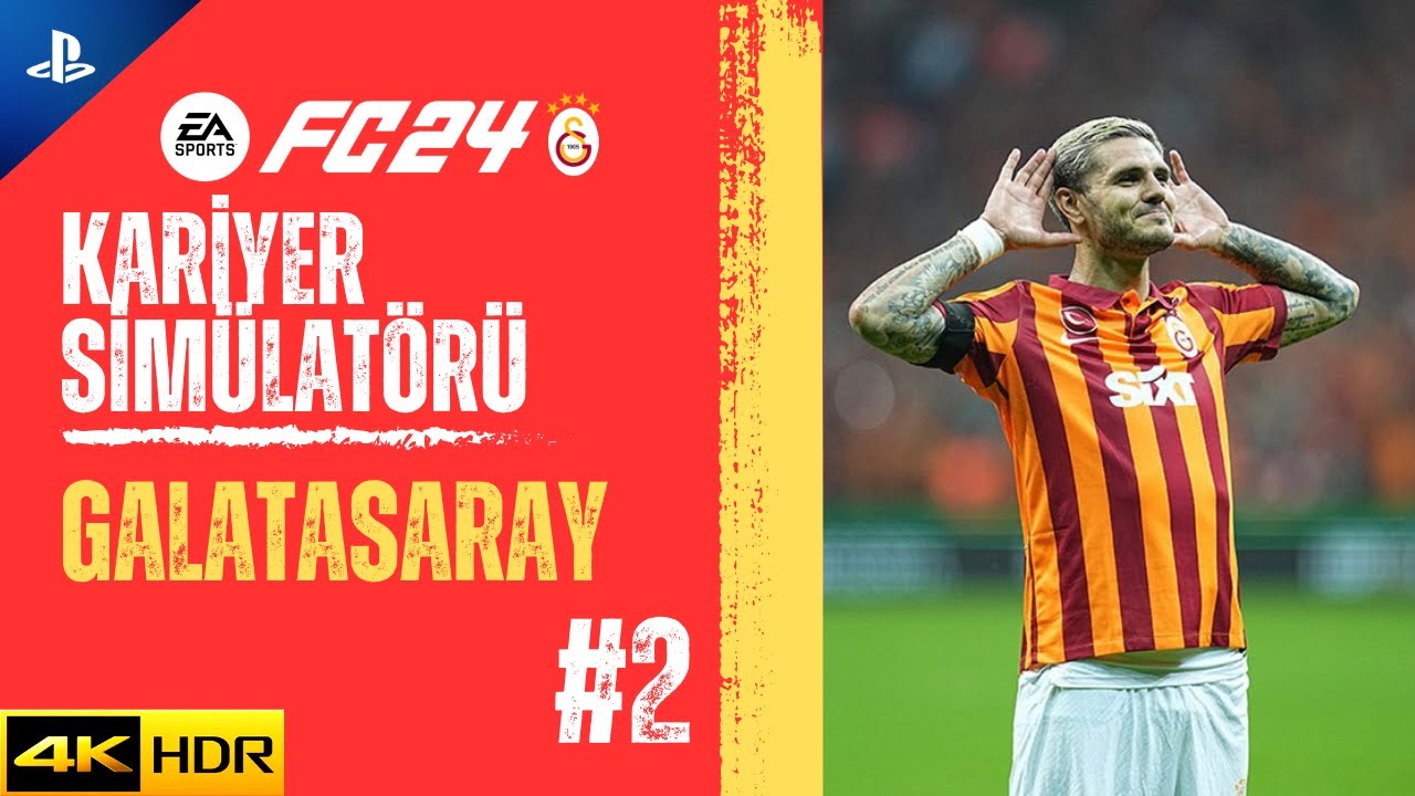 FC24 T.D KARİYERİ 'GALATASARAY' | Derby Komutanı İCARDİ - YouTube