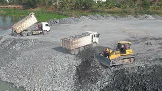 Volvo EC480DL Excavators Loading Coal on Trucks