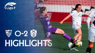 El resumen del Sevilla FC Femenino-UD Costa Adeje Tenerife: vídeo, goles y mejores jugadas (Liga F)