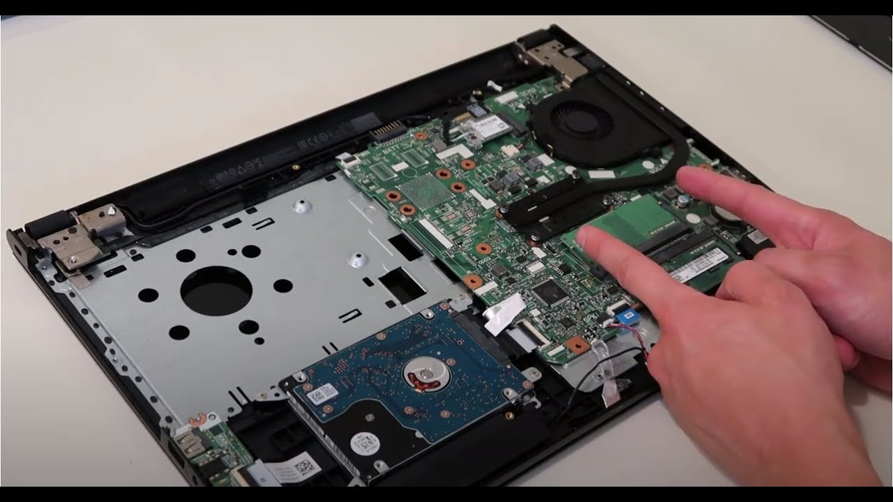 How To Replace Upgrade HDD (Hard Drive) & RAM - Dell Inspiron 15 3000 ...