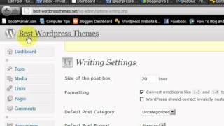 Create a WordPress Website From Scratch - Customize Your WordPress Settings Part 2