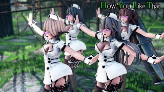 【MMD艦これ】金剛型でHow You Like That　ナースコスプレVer