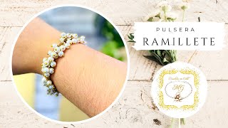 PULSERA RAMILLETE | Pulsera con CRISTALES Y CADENA