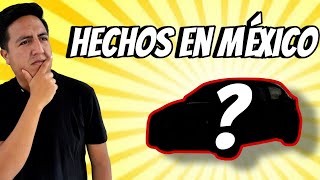 ¿LOS AUTOS MÁS BARATOS HECHOS EN MÉXICO? - Análisis top